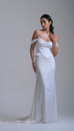 Celestia Corset Silk Top