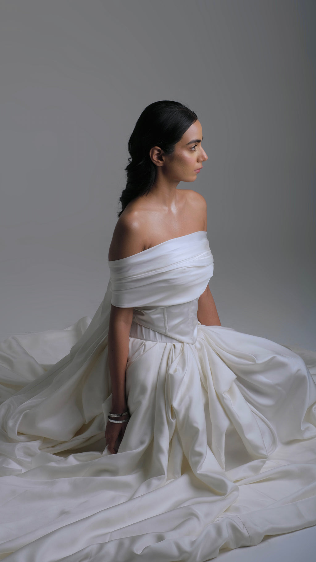 Étoile Draped Corset Top