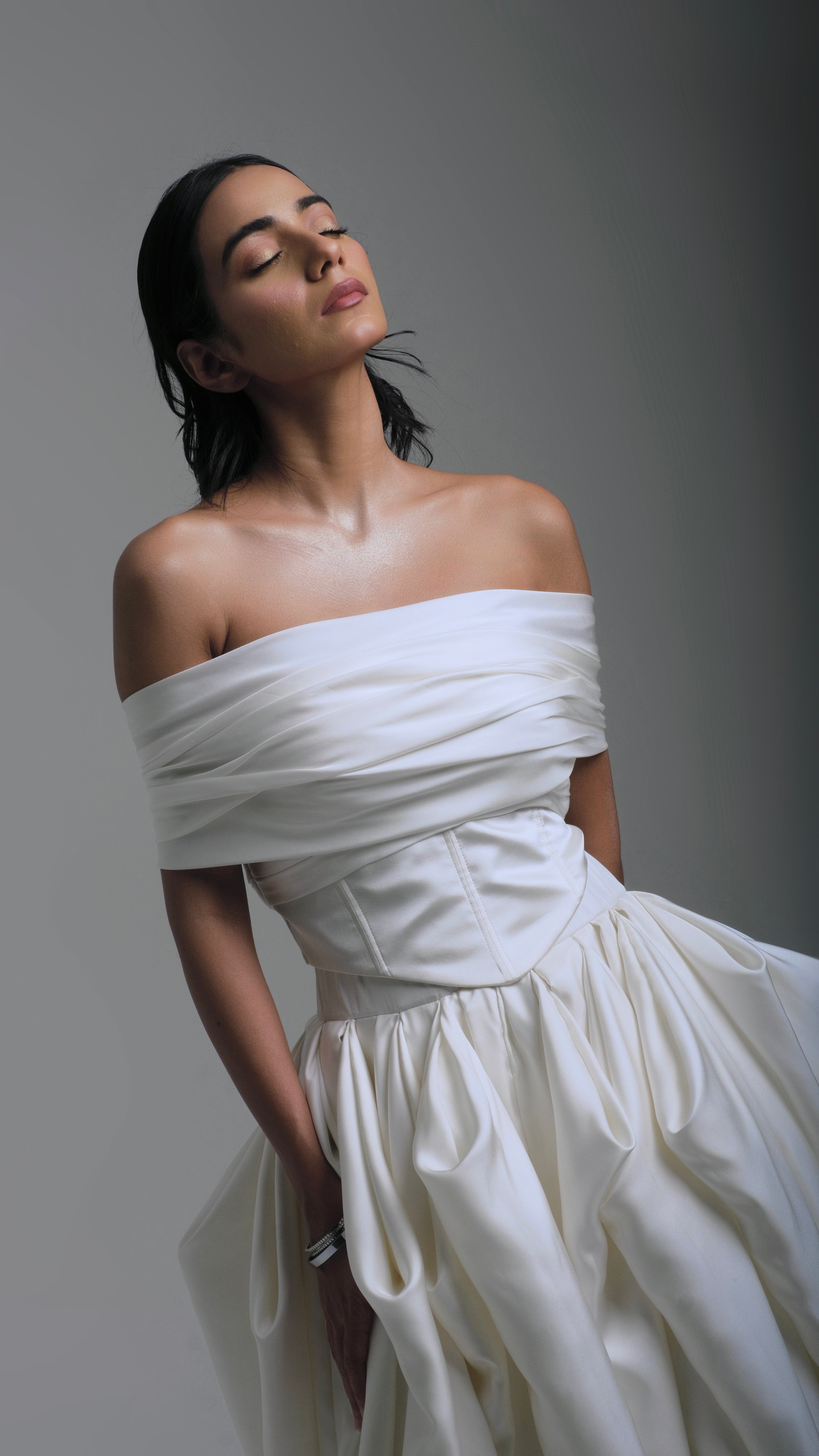 Étoile Draped Corset Top